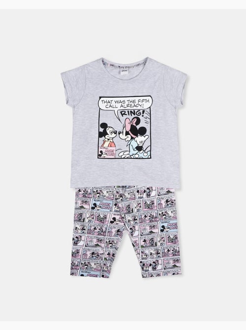 Pigiama a maniche corte per bambine DISNEY Mickey Comic - Kiabi Pigiama a maniche corte per bambine DISNEY Mickey Comic - Kiabi