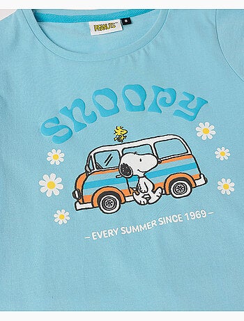 Pigiama a maniche corte per bambine PEANUTS Snoopy Van