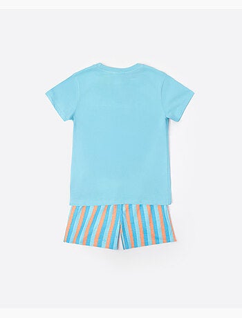 Pigiama a maniche corte per bambini PEANUTS Snoopy Van