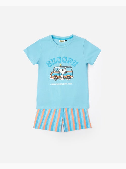 Pigiama a maniche corte per bambini PEANUTS Snoopy Van - Kiabi Pigiama a maniche corte per bambini PEANUTS Snoopy Van - Kiabi