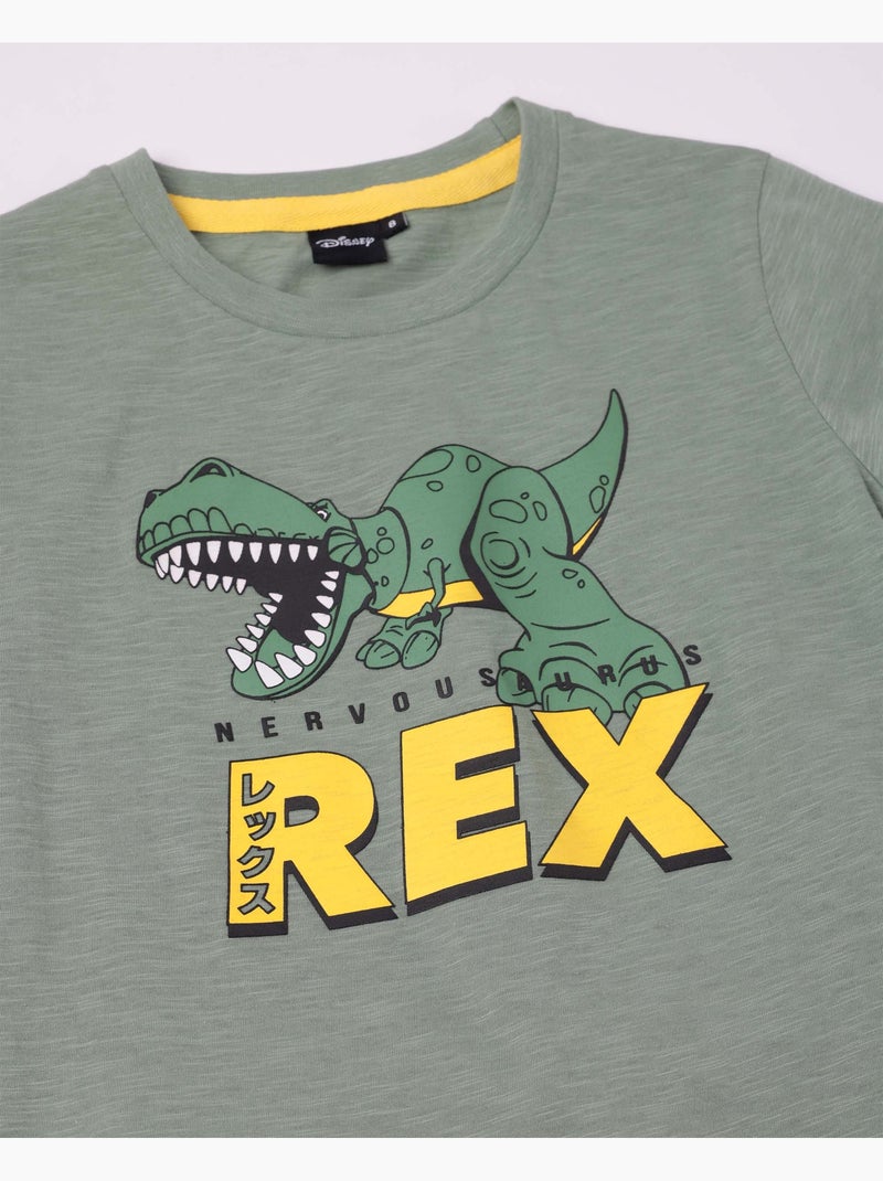 Pigiama a maniche corte per bambini TOY STORY Nervousaurus Verde - Kiabi