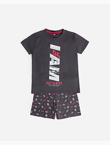 Pigiama a maniche corte per ragazzi DISNEY CARS I am Speed
