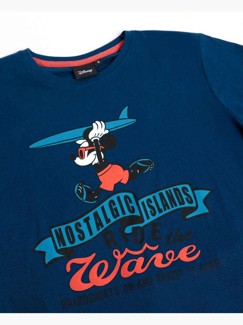 Pigiama a maniche corte Ride The Wave per ragazzi DISNEY Blu - Kiabi