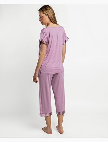 Pigiama a maniche corte Soft Dreams da donna ADMAS CLASSIC