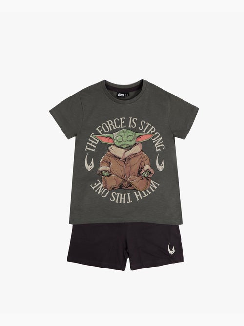 Pigiama a maniche corte STAR WARS Baby Yoda per bambini - Kiabi Pigiama a maniche corte STAR WARS Baby Yoda per bambini - Kiabi