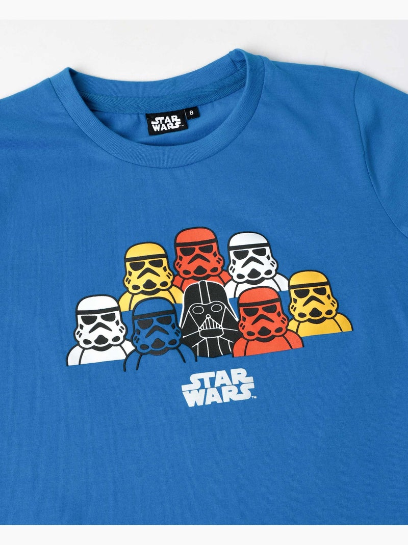 Pigiama a maniche corte STAR WARS Game Wars per ragazzi Blu - Kiabi