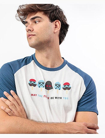 Pigiama a maniche corte STAR WARS Summer Force da uomo