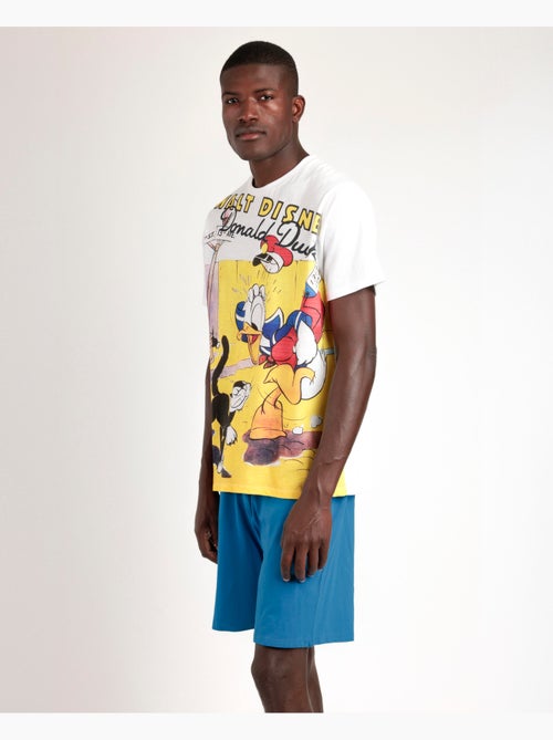 Pigiama a maniche corte vintage da uomo DISNEY Donald - Kiabi Pigiama a maniche corte vintage da uomo DISNEY Donald - Kiabi