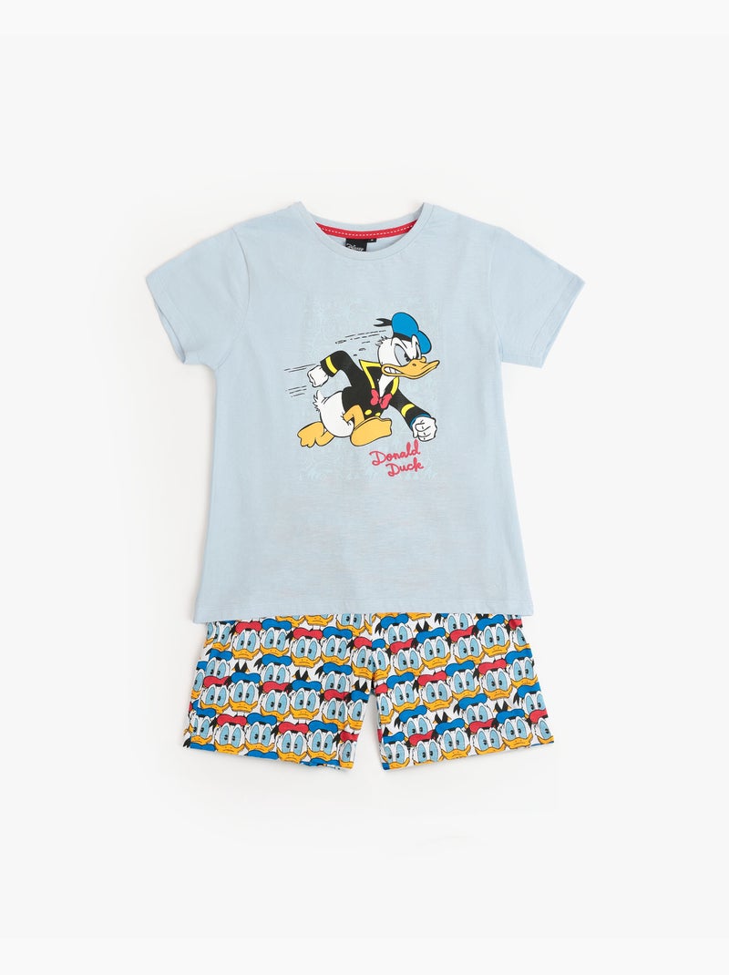Pigiama a maniche corte vintage Donald DISNEY per bambini Blu - Kiabi