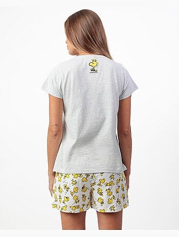 Pigiama a maniche corte Woodstock da donna PEANUTS