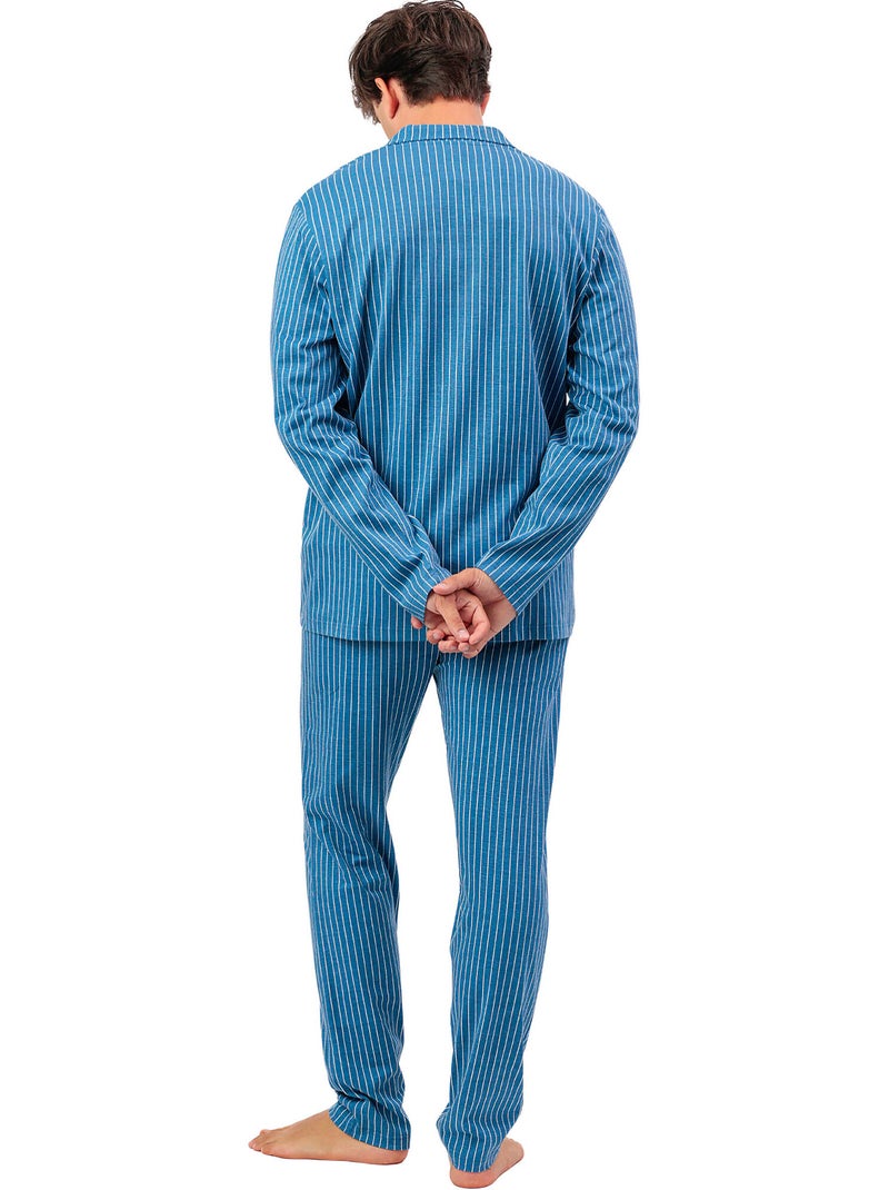 Pigiama a maniche lunghe a righe classiche da uomo ADMAS CLASSIC Blu - Kiabi