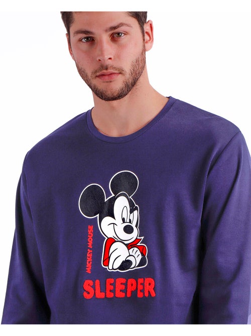 Pigiama a maniche lunghe a zigzag di Topolino da uomo DISNEY - Kiabi Pigiama a maniche lunghe a zigzag di Topolino da uomo DISNEY - Kiabi