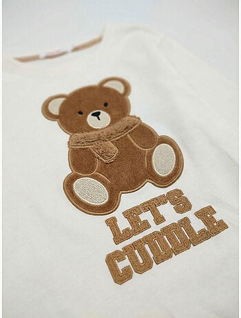 Pigiama a maniche lunghe ADMAS Bear Hugs per bambina