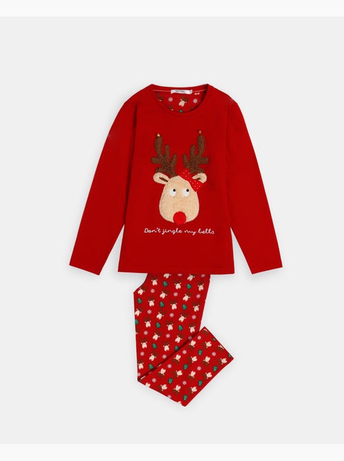 Pigiama a maniche lunghe ADMAS Don't Jingle My Bells per ragazza - Kiabi Pigiama a maniche lunghe ADMAS Don't Jingle My Bells per ragazza - Kiabi