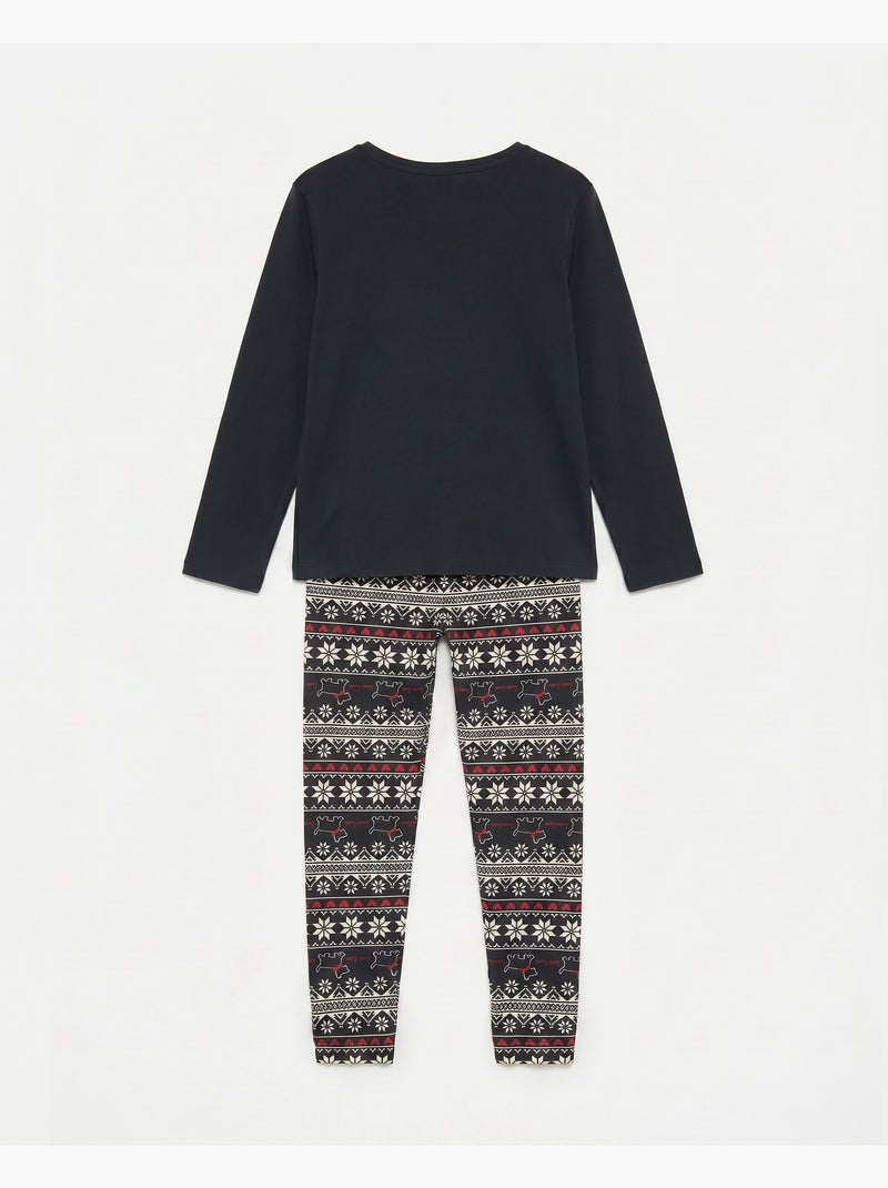 Pigiama a maniche lunghe ADMAS Lou Lou Cold per bambina Blu marino - Kiabi
