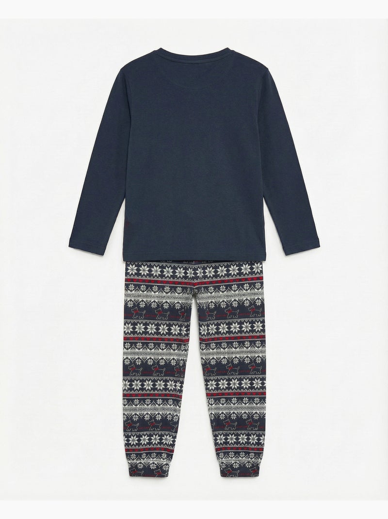 Pigiama a maniche lunghe ADMAS Lou Lou Cold per bambini Blu marino - Kiabi