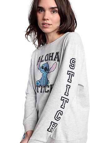 Pigiama a maniche lunghe Aloha Stitch da donna DISNEY
