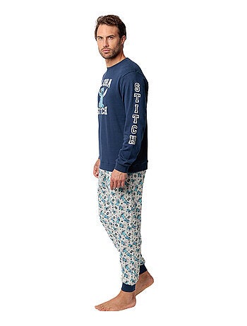Pigiama a maniche lunghe Aloha Stitch da uomo DISNEY