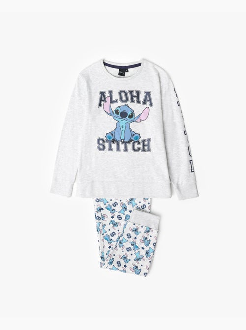 Pigiama a maniche lunghe Aloha Stitch per bambine DISNEY - Kiabi Pigiama a maniche lunghe Aloha Stitch per bambine DISNEY - Kiabi