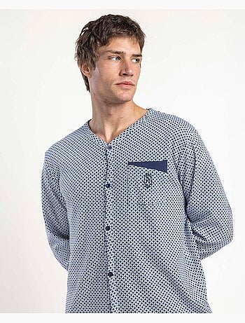 Pigiama a maniche lunghe aperto Frostline da uomo ADMAS CLASSIC