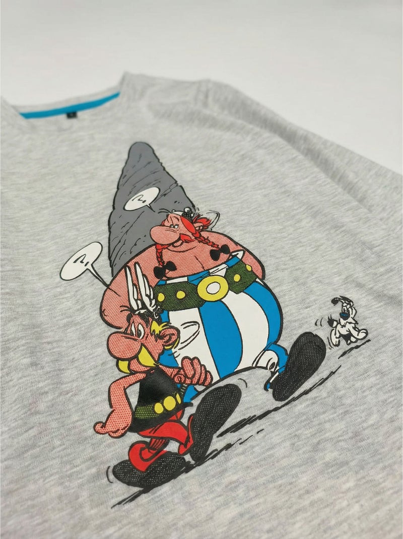 Pigiama a maniche lunghe ASTERIX Menhir per ragazzi Grigio melangiato - Kiabi