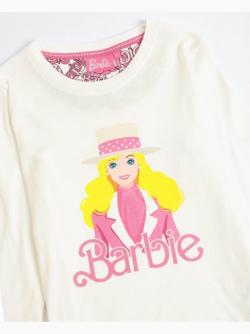 Pigiama a maniche lunghe BARBIE Chic per bambine - Kiabi Pigiama a maniche lunghe BARBIE Chic per bambine - Kiabi