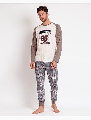 Pigiama a maniche lunghe Boston da uomo ADMAS