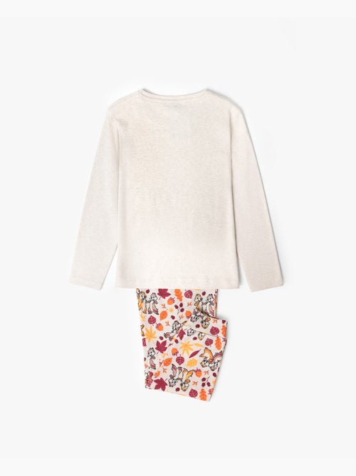 Pigiama a maniche lunghe Chip N'Dale per bambine DISNEY - Kiabi Pigiama a maniche lunghe Chip N'Dale per bambine DISNEY - Kiabi