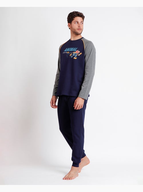 Pigiama a maniche lunghe con animali DISNEY da uomo I Have to Run - Kiabi Pigiama a maniche lunghe con animali DISNEY da uomo I Have to Run - Kiabi