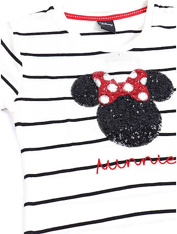 Pigiama a maniche lunghe con paillettes DISNEY Minnie per bambine