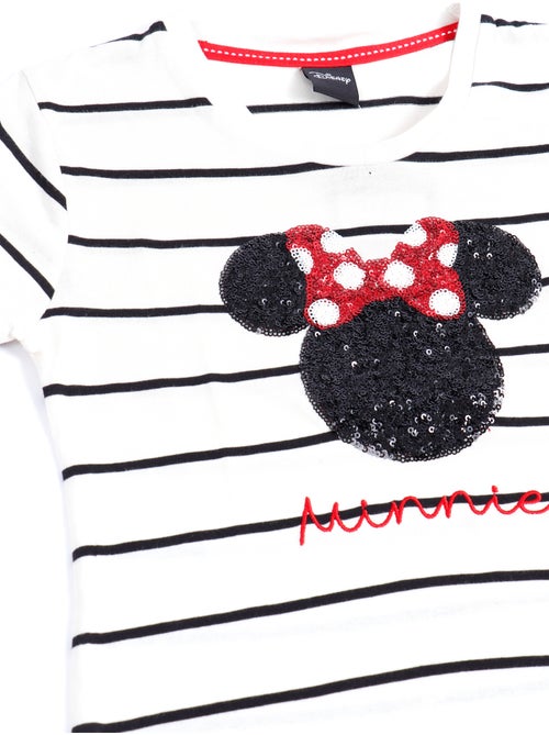 Pigiama a maniche lunghe con paillettes DISNEY Minnie per bambine - Kiabi Pigiama a maniche lunghe con paillettes DISNEY Minnie per bambine - Kiabi