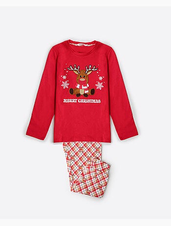 Pigiama a maniche lunghe con renne ADMAS per bambini