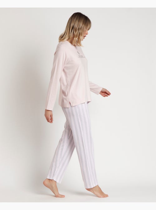 Pigiama a maniche lunghe da donna ADMAS CLASSIC Magic Time - Kiabi Pigiama a maniche lunghe da donna ADMAS CLASSIC Magic Time - Kiabi