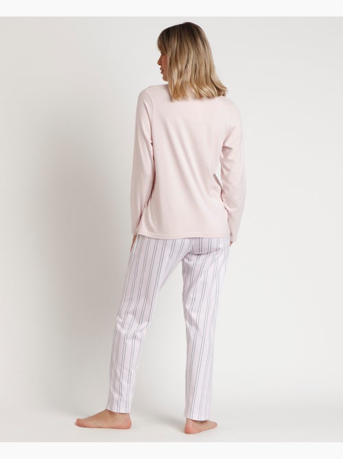Pigiama a maniche lunghe da donna ADMAS CLASSIC Magic Time - Kiabi Pigiama a maniche lunghe da donna ADMAS CLASSIC Magic Time - Kiabi