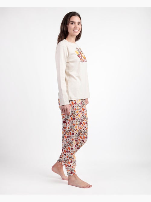 Pigiama a maniche lunghe da donna DISNEY Chip N'Dale - Kiabi Pigiama a maniche lunghe da donna DISNEY Chip N'Dale - Kiabi