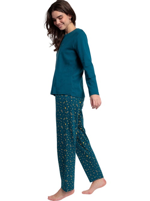 Pigiama a maniche lunghe da donna DISNEY Cosmic Wheel - Kiabi Pigiama a maniche lunghe da donna DISNEY Cosmic Wheel - Kiabi