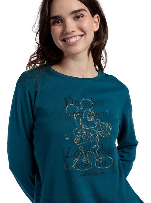 Pigiama a maniche lunghe da donna DISNEY Cosmic Wheel - Kiabi Pigiama a maniche lunghe da donna DISNEY Cosmic Wheel - Kiabi