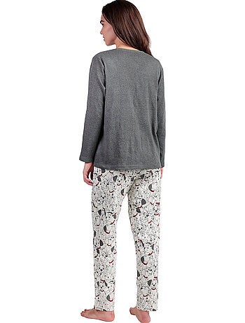 Pigiama a maniche lunghe da donna DISNEY Dalmata Varsity