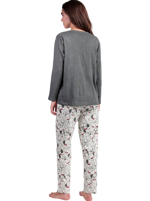 Pigiama a maniche lunghe da donna DISNEY Dalmata Varsity - Kiabi Pigiama a maniche lunghe da donna DISNEY Dalmata Varsity - Kiabi