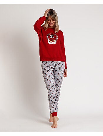 Pigiama a maniche lunghe da donna DISNEY King Mickey