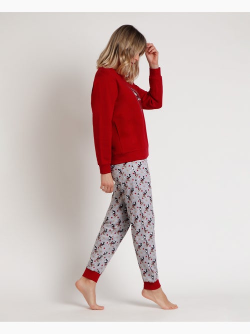 Pigiama a maniche lunghe da donna DISNEY King Mickey - Kiabi Pigiama a maniche lunghe da donna DISNEY King Mickey - Kiabi
