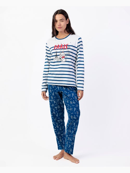 Pigiama a maniche lunghe da donna DISNEY Marie Paris - Kiabi Pigiama a maniche lunghe da donna DISNEY Marie Paris - Kiabi