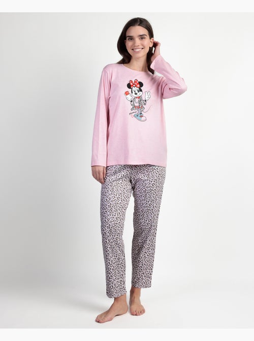 Pigiama a maniche lunghe da donna DISNEY Minnie Skin - Kiabi Pigiama a maniche lunghe da donna DISNEY Minnie Skin - Kiabi