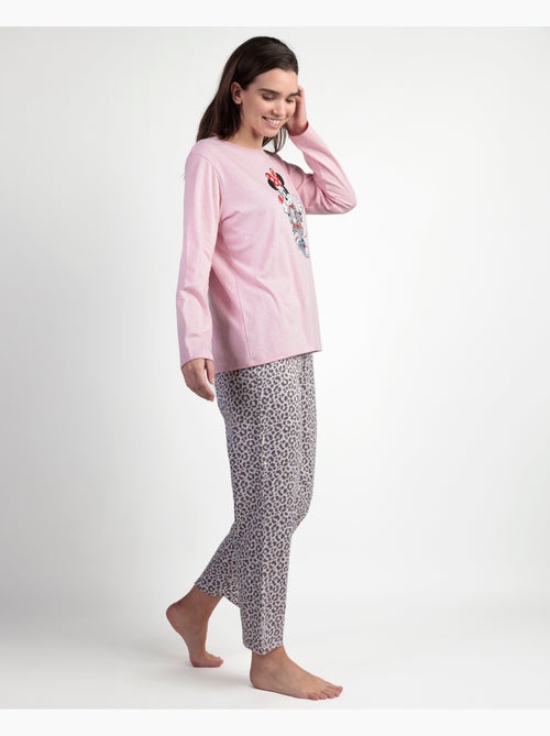 Pigiama a maniche lunghe da donna DISNEY Minnie Skin - Kiabi Pigiama a maniche lunghe da donna DISNEY Minnie Skin - Kiabi
