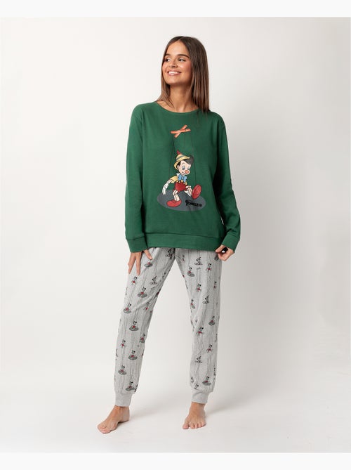 Pigiama a maniche lunghe da donna DISNEY Puppet Boy - Kiabi Pigiama a maniche lunghe da donna DISNEY Puppet Boy - Kiabi