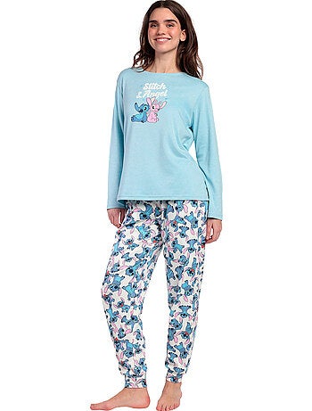 Pigiama a maniche lunghe da donna DISNEY Stitch Angel