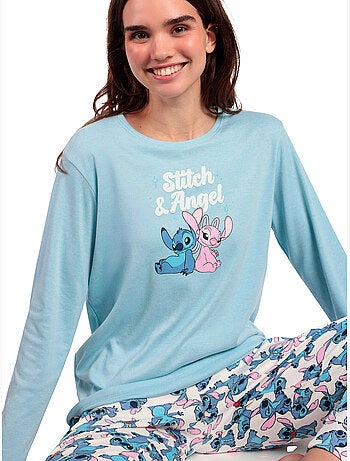 Pigiama a maniche lunghe da donna DISNEY Stitch Angel