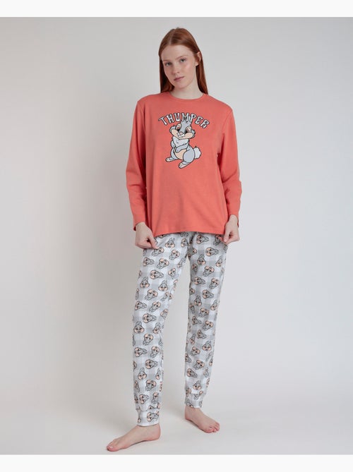 Pigiama a maniche lunghe da donna DISNEY Thumper - Kiabi