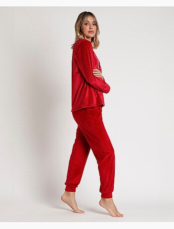 Pigiama a maniche lunghe da donna DISNEY Velvet King Mickey