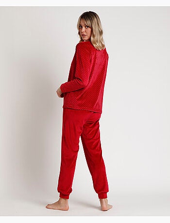 Pigiama a maniche lunghe da donna DISNEY Velvet King Mickey